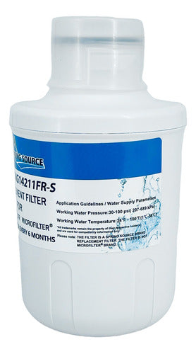 Midea Refrigerator Water Filter Compatible SS-MFCMG14211FR 4