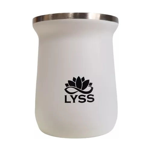 Lyss Mate Inox 260 Ml Frío Y Caliente Varios Colores Plaza V 0