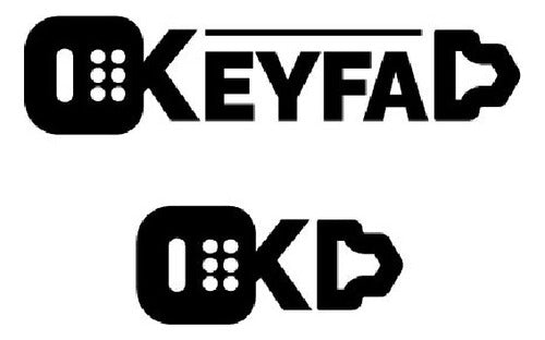 Keyfad Telemando 3 Botones 433mhz ID46 PCF7961(Hitag2) 1