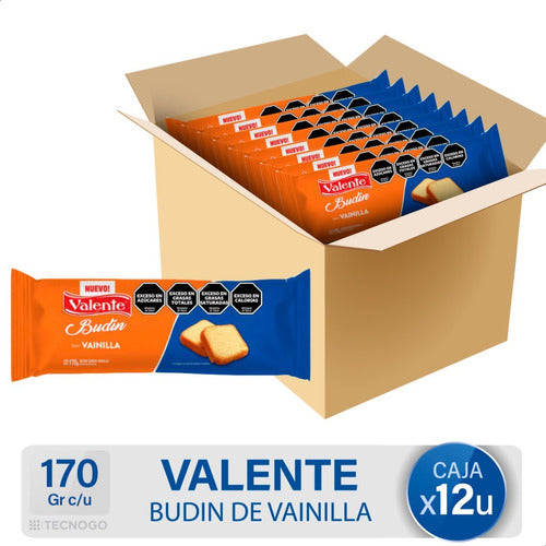 Valente Vanilla Cake Pack X12 - Best Price 0