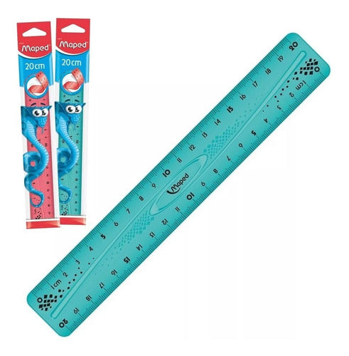 Maped Flexible 20 cm Twist Flex Ruler A / B Invoice 0