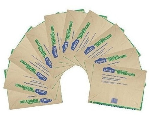 Lowes 30 Gallon Heavy Duty Brown Lawn and Leaf Paper Yard Bags 1