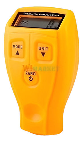 LCD Digital Paint Thickness Gauge 0