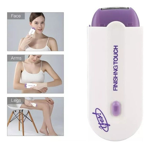 Rechargeable USB Depilator for Face, Body, and Legs Shaver 4