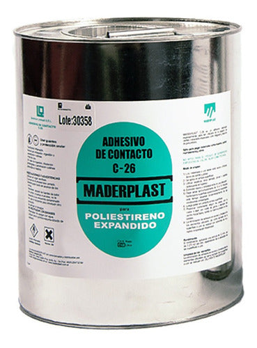 Adhesivo De Contacto Para Eps Telgopor Maderplast X 4 Lt. 0