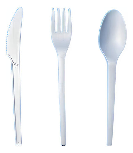 Eco Disposable Compostable Spoon Pack of 100 Individual Units 0