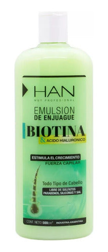 Han Emulsion De Enjuague Biotina Y Ácido Hialurónico 0