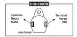 DZE High-Voltage Coil Universal (Hexagonal Housing) Compatible with Beta 150 Tempo Arrow (2017) 1