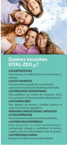 Vital Zeo Clinoptilolita Micronizada Y Activada  4 Unidades 6