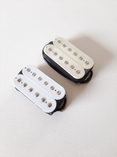 Thqpickups Alnico V White Humbucker Set 0