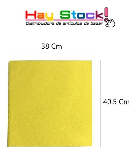 Paño Amarillo Multiuso Kitchen Cleaning Cloth - 125 Units 1