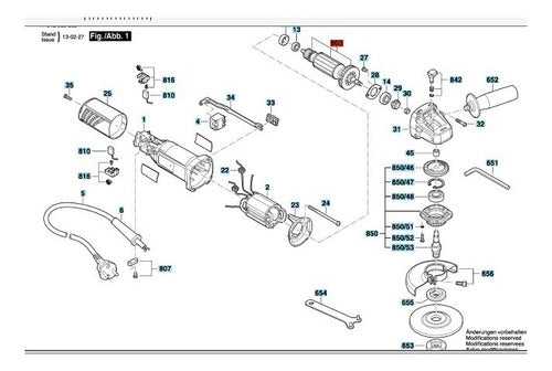 Skil Botón Interruptor Amolador 9006 Original 0