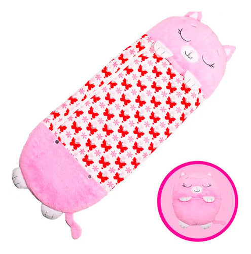 Generica Unicornio 3 In 1 Plush Sleeping Bag 145x60 Cm (Size M) 0