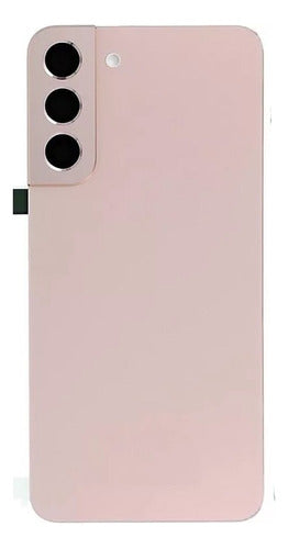 Samsung S22 Rear Cover Pink with Lens 0