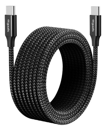 Etguuds USB C to USB C Cable, Extra Long USB C to Type C Cable 0