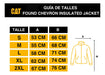 Cat Foundation Chevron Insulated Jacket 6