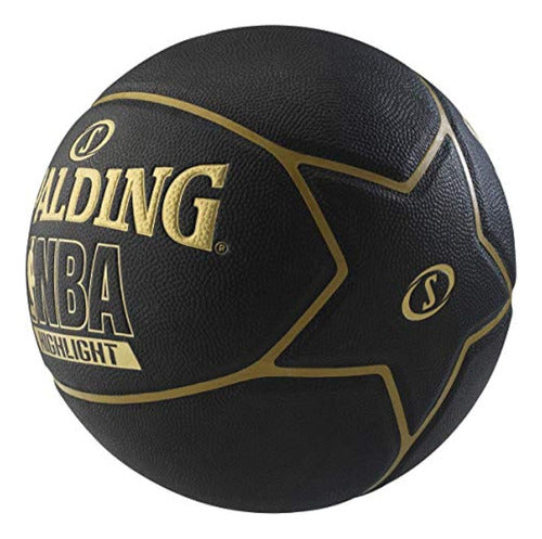 Spalding Fast S Highlight - Rubber Basketball 1