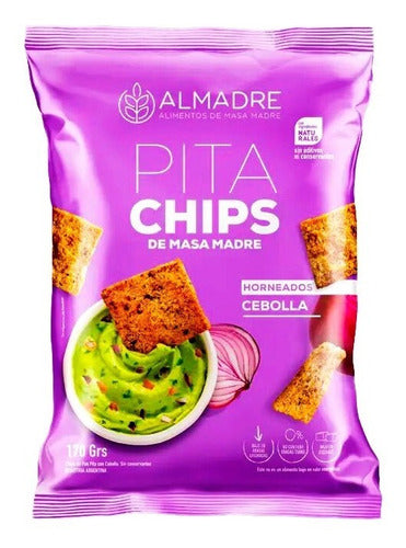 Almadre Pita Chips De Masa Madre - Jalapeño & Cebolla 2