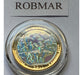 Robmar-usa-quarter Bañado En Oro Y Oleo-2011-olympie 0