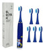 Cepillo Dental Infantil Eléctrico Azul - 5 Repuestos 1