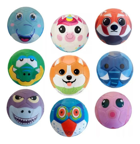 Magic Makers Pelota Goma Eva Infantil Animalitos Unicornio Zooballz 1