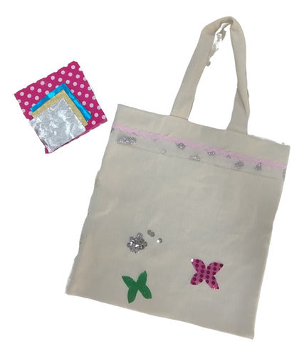 Kit De Arte Textil Bolso De Tela Personalizable - Ke Keres H 1