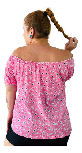 Floral Paisana Blouse Pili Plus Size Summer Specials 5