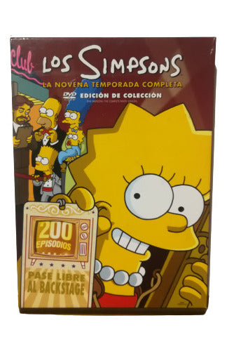 Los Simpsons Dvd Temporada 9 Original 0