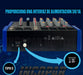 Moon MX4 Mixer Console with 4 Channels and Bluetooth - 99 Effects 4