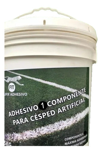 Polifix Adhesivo Césped Pasto Sintético 4 Litros Transp Pegamento C 0