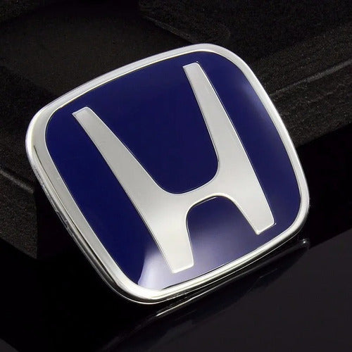 Honda New Civic Steering Wheel Emblem Blue 2007 2008 2009 1