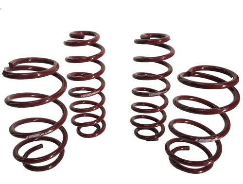 Set of 4 Progressive Suspension Springs for Jeep Renegade Front and Rear 0