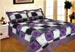 King Size Patchwork Quilt Bedspread with Pillow Shams 13