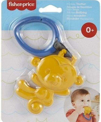 Fisher Price Jungle Friends Hanging Teether - Monkey 0