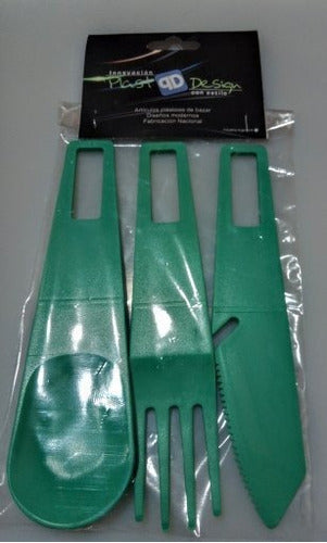 Camping Cutlery Set for Two 2