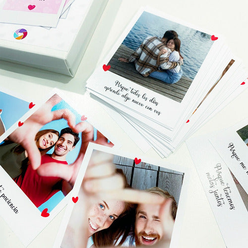 Polaroid Photos with '50 Reasons Why I Love You' Phrase 4