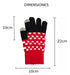Warm Winter Assorted Colors Adult Polar Fleece Gloves 1