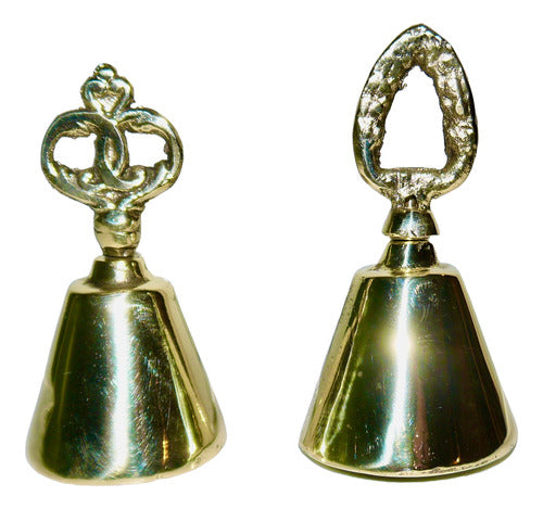 Bronze Bell with Different Motifs X 2 Lot 0