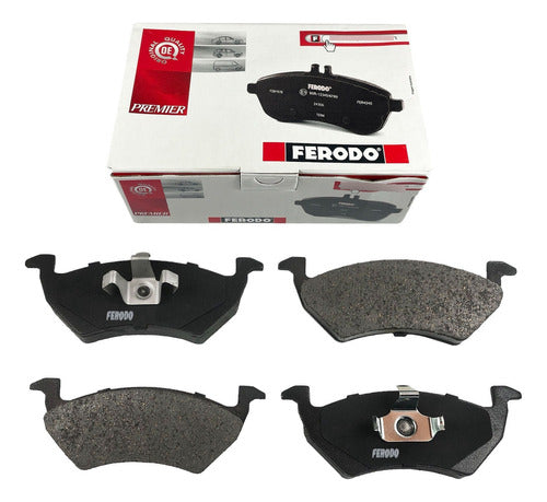 Ferodo Ceramic Brake Pads for Volkswagen Gol Trend - Front 0