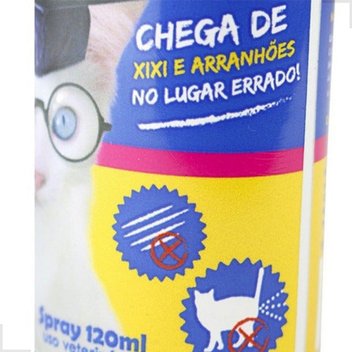 Spray Educador P/ Gatos Anti Xixi Trainer 120ml Treinador 4