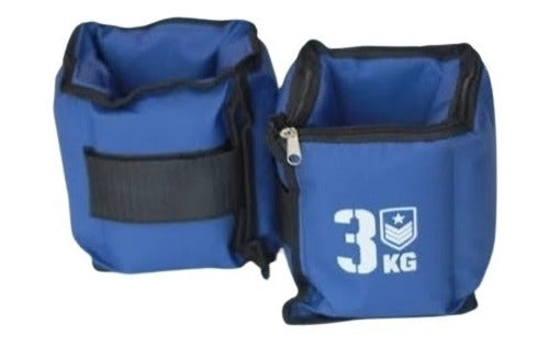 Ankle Weights 3 Kg Per Pair by Big Company Bagun Set! Reinforced 0