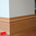 Mamut Natural Wood Baseboard Moldura Piso Suelo 105 13mm 4