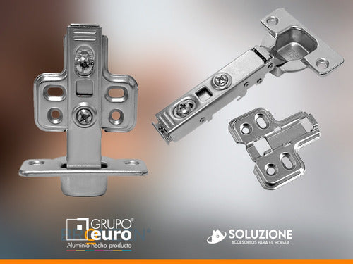 Grupo Euro Soft-Close Hinge 35mm Codo 0 Pack of 2 Units 5