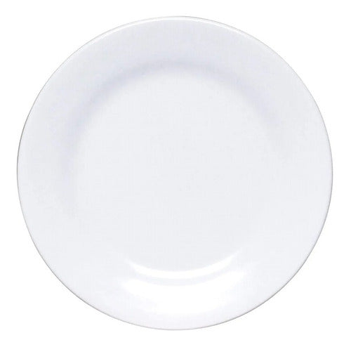 Rite Lite White Melamine Dessert Plate 20 Cm Gastronomic 1