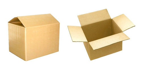 CBT Cajas De Carton Corrugado 12x12x12. Pack De 50 Unidades 1