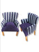 Set of 2 Armchairs with Armrests 5