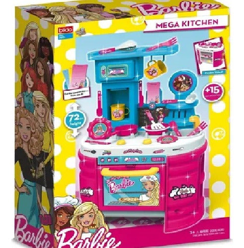 Barbie - Mega Cocina De 72cm Accesorios - Espacio Regalos 0