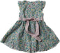 Mambo Kids 9804 Baby Dress in Liberty Poplin for 6 to 24 Months 5