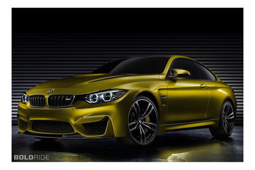 BMW M4 2015 - Autos De Alemania - Lámina 45x30 Cm 0