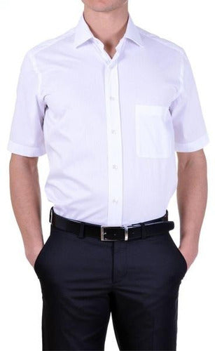 Short-Sleeve Shirt with Pocket - Sizes 56 to 60 - Aero 0